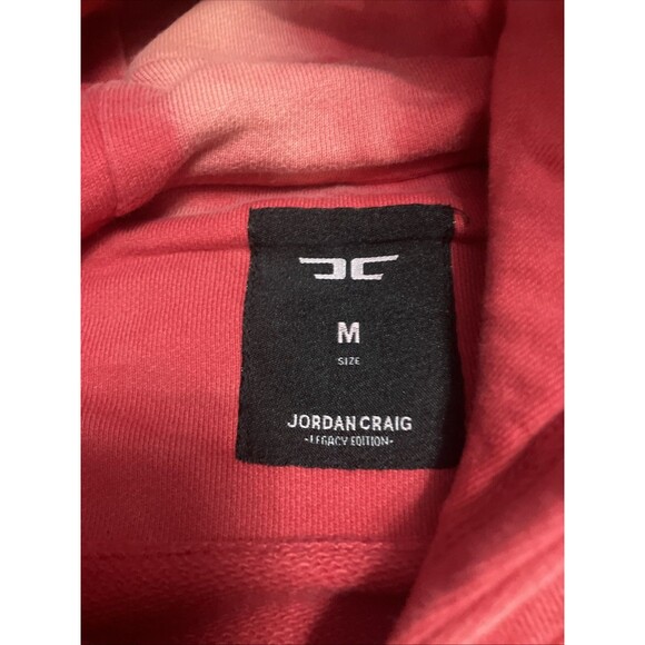 Men’s Jordan Craig Size M Afterlife Pullover Hoodie Red Distressed Skate NWT - Picture 4 of 4